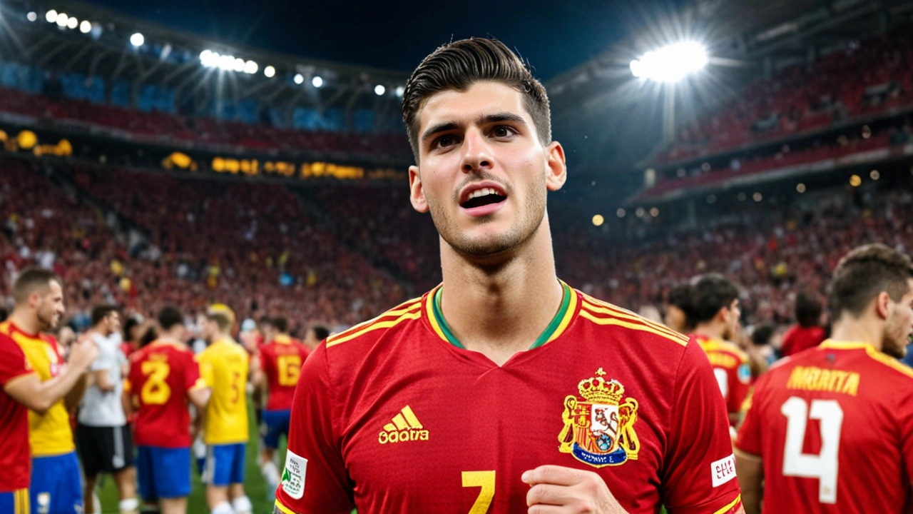 Álvaro Morata Agradece a Iniesta y Bojan por su Presencia en la Eurocopa 2024