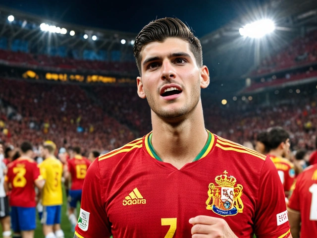 Álvaro Morata Agradece a Iniesta y Bojan por su Presencia en la Eurocopa 2024