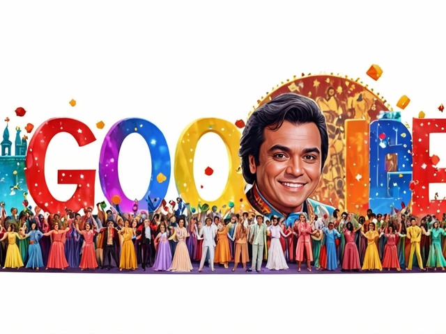 Google rinde homenaje a Juan Gabriel con un Doodle conmemorativo