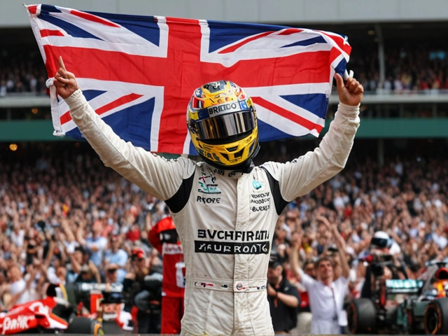 Lewis Hamilton logra una emocionante victoria en el Gran Premio de Gran Bretaña