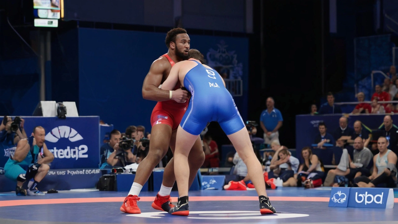 Néstor Almanza asegura su lugar en la categoría de lucha de 67 kg para los Juegos Olímpicos de París 2024