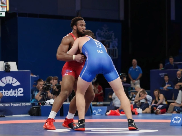 Néstor Almanza asegura su lugar en la categoría de lucha de 67 kg para los Juegos Olímpicos de París 2024