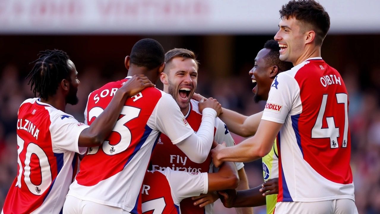 Arsenal derrota 4-2 al Leicester: Un triunfo emocionante para los Gunners