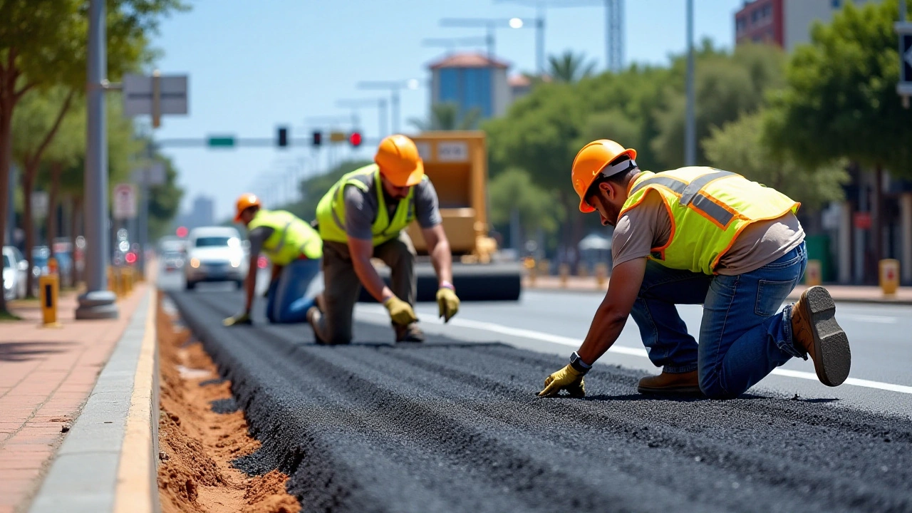 Inicio de las Obras de Asfaltado en la Nueva Sección de la Avenida Brasil: Mejorando la Conexión de Valles del Maule