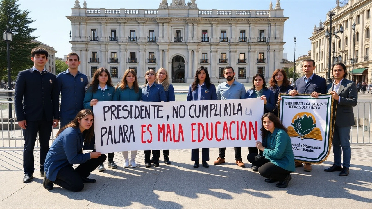Monte Patria exige a Boric la construcción del nuevo liceo
